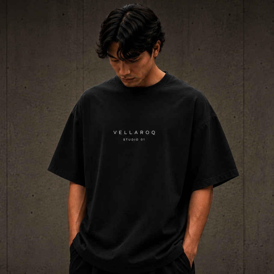 VELLAROQ ESSENTIAL TEE 01